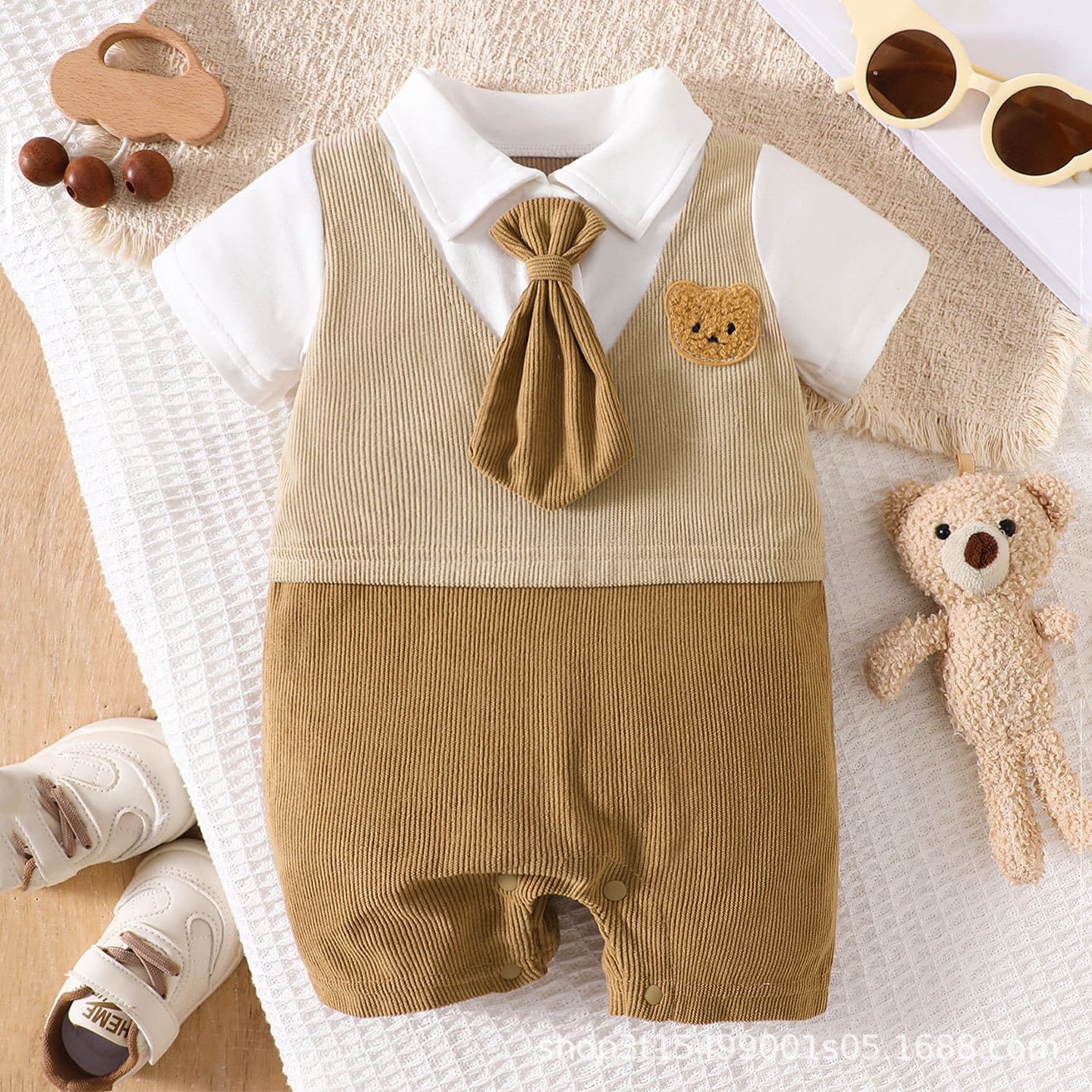 Baby Bear Suit Romper