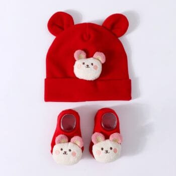 Cute Bunny Cap with Socks