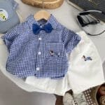 Gentleman Shirt-Set with Bow Tie