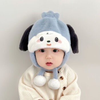 Woolen Baby Face & Ear protection hat