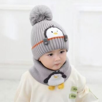 Korean style Penguin Head & Neck Protection Hat