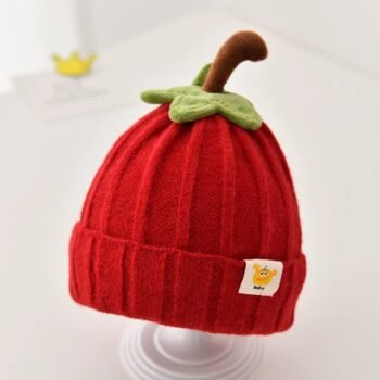 Warm Pumpkin Baby hat