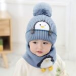 Korean style Penguin Head & Neck Protection Hat