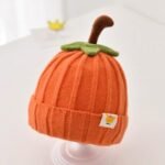 Warm Pumpkin Baby hat