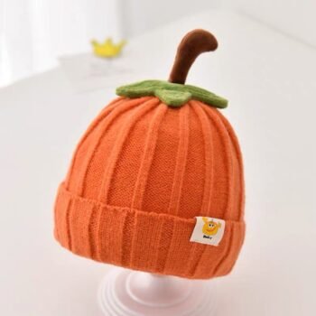 Warm Pumpkin Baby hat